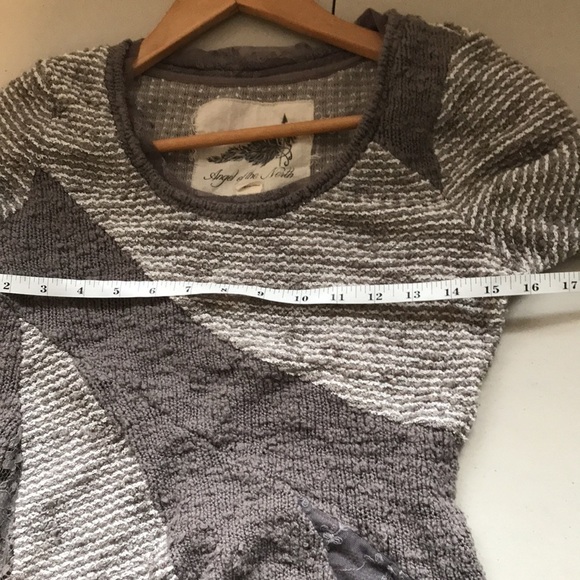 ANTHROPOLOGIE Angel of the North leta pullover knit sweater size small - Picture 8 of 11